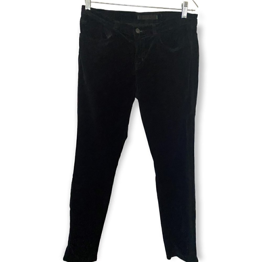 J Brand low rise skinny velour pants size  29